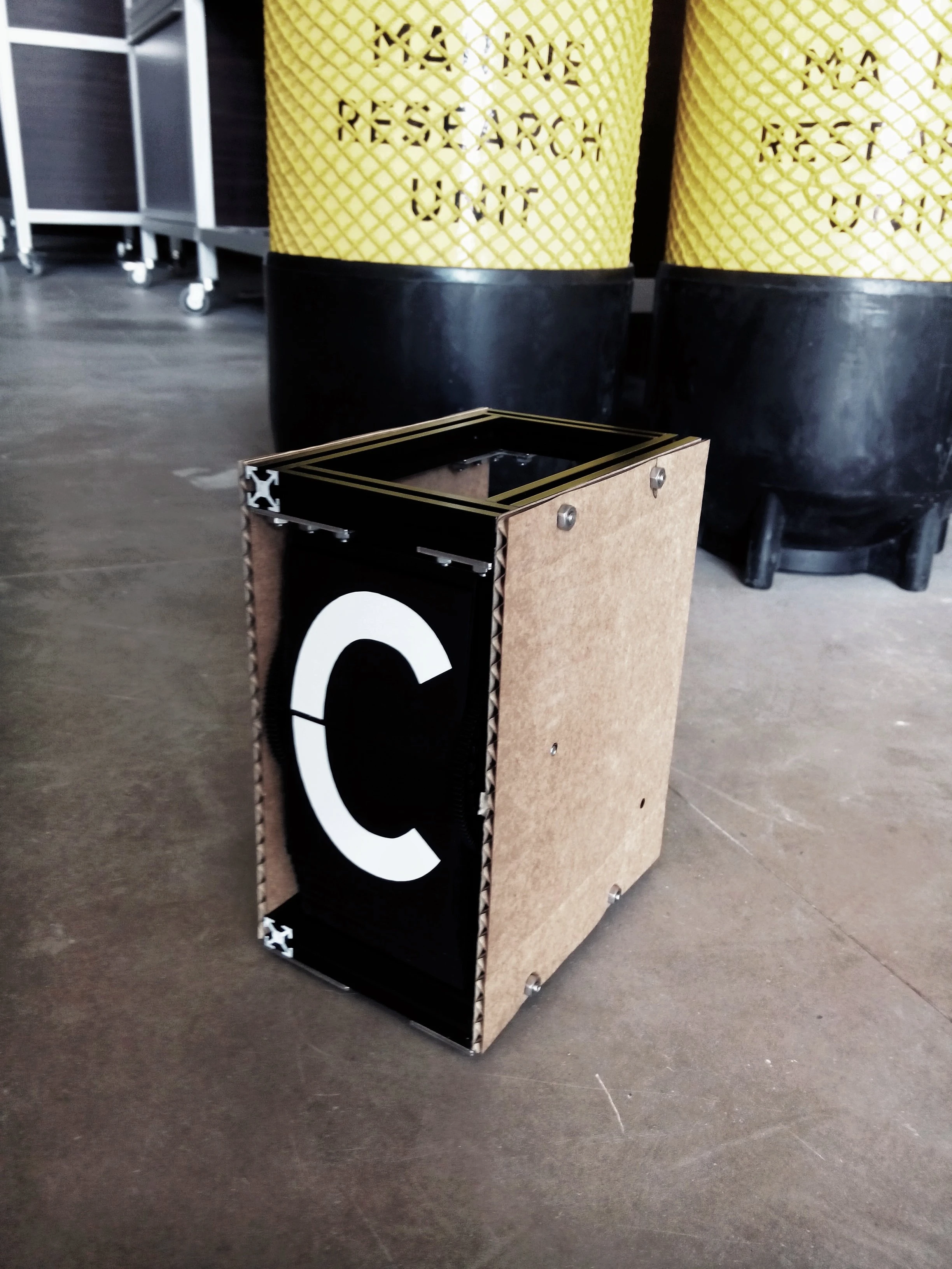 alphabets split-flap display